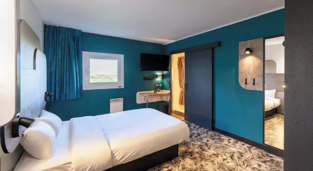 Двухместный номер для людей с ограниченными возможностями B&B HOTEL Calais Terminal Cité Europe 2 étoiles