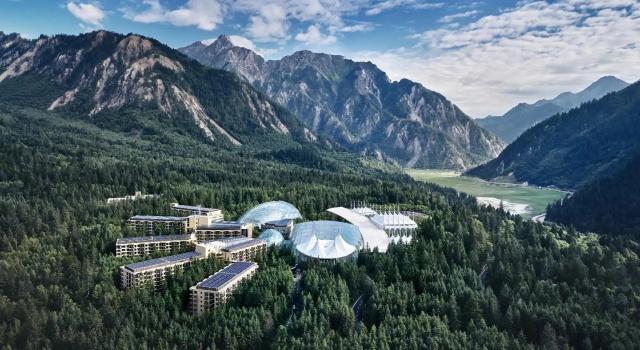 Двухместный номер Standard Дуплекс с видом на горы InterContinental Resort Jiuzhai Paradise by IHG