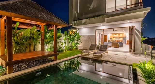 Villa 3 camere Om Cemagi Beach Villa Canggu