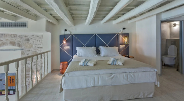 Люкс Дуплекс с красивым видом из окна Thalassa Boutique Hotel