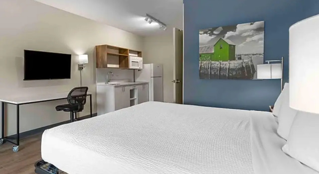 Студия Extended Stay America Suites - Huntsville - Madison