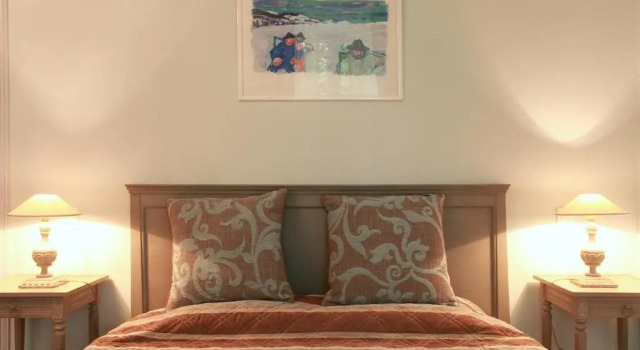 Standard double chambre avec balcon Château de la Prade