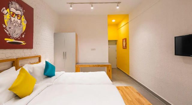 Номер Deluxe Bedzzz Varanasi by Leisure Hotels, 1 Km from Dashwasamedh Ghat