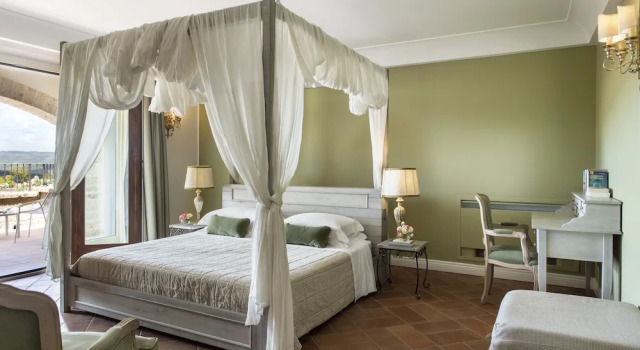 Двухместный люкс с видом на окрестности Altarocca Wine Resort Adults Only