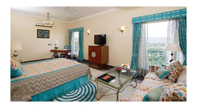 Двухместный номер Deluxe с видом на сад Ramgarh Lodge, Jaipur   IHCL SeleQtions