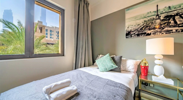 Апартаменты Luxury 2bedroom in Dubai Downtown - Burj Views