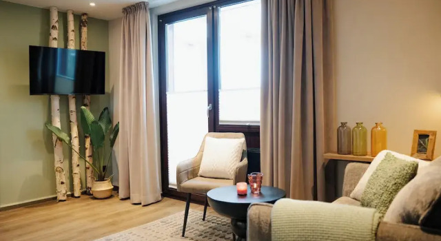 Апартаменты с балконом и с видом на город Haus Tonburg - RoLigio-Campus