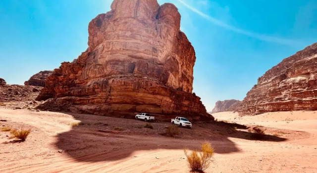 Wadi Rum FedEx camp