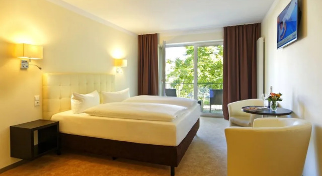 Hotel am Kurpark, Réserver Hôtel Hôtels à Zinnowitz avec parking, Parking