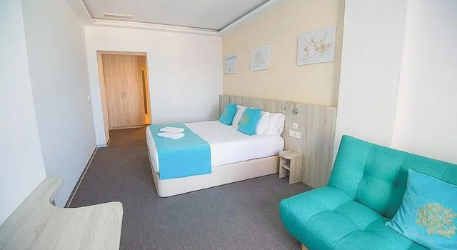 Люкс с балконом и с видом на море Hotel Soul de Javea