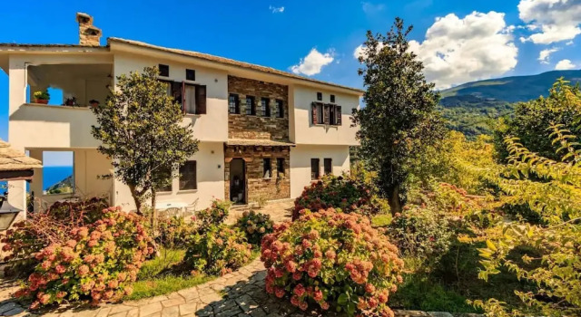 Villa Zina Studio 3 Pelion, Rezerwuj Willa Hotele w Pelion z parkingiem, Parking