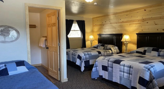Семейный номер Standard с балконом Mountain View Lodge & Cabins