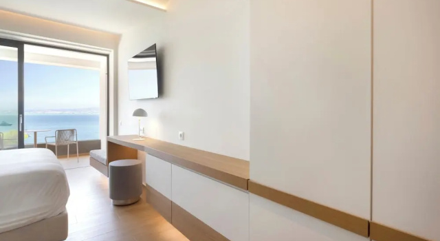 Двухместный номер Standard с балконом и с видом на море Mirage Chalkida City Resort