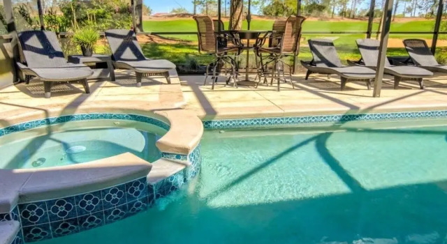 Коттедж Fabulous Golf Course View Private Pool Game Room! 7 Bedroom Home by RedAwning