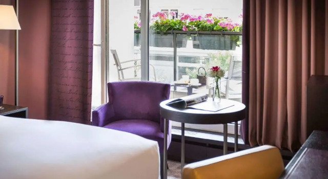 Двухместный номер Superior с балконом и с видом на сад Sofitel Strasbourg Grande Ile