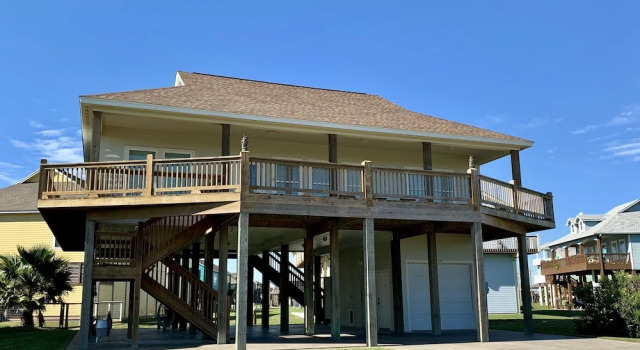 Best Little Shorehouse 3 Bedroom Home by RedAwning, Book Feriehus Bolivar Peninsula Houston