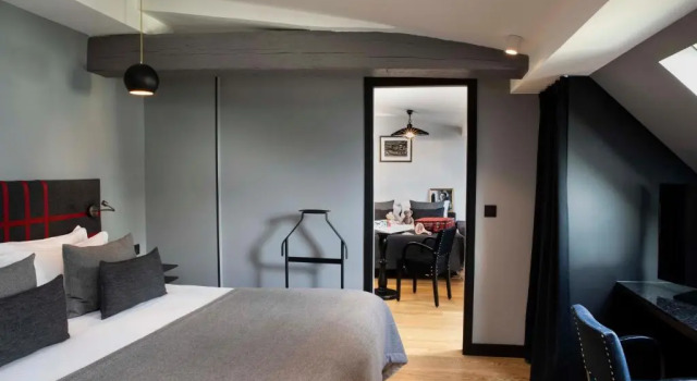Четырёхместный номер Standard Hotel Monsieur & Spa