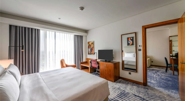 Двухместный люкс c 1 комнатой с видом на город DoubleTree by Hilton Jeddah - Alandalus Mall