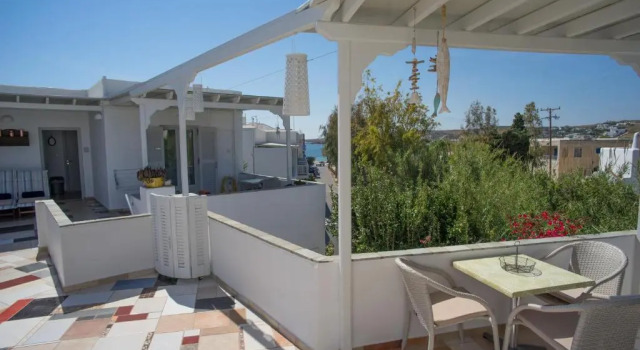 Двухместный номер Standard с частичным видом на море Hotel Cyclades