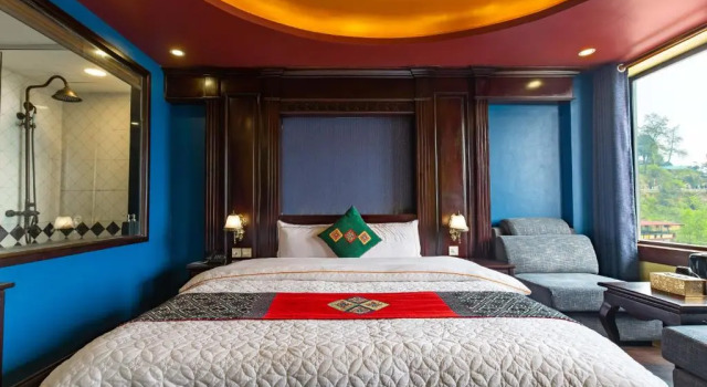 Двухместный номер Deluxe с видом на город Sapa House Hotel Halal Certified