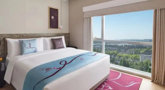 Четырёхместный люкс с 2 комнатами Artik Suzhou, Apartments by Marriott Bonvoy