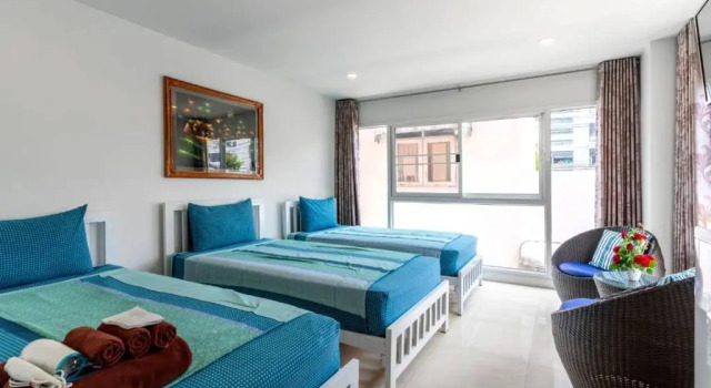 Трёхместный номер Deluxe Parvena Hotel Sathorn