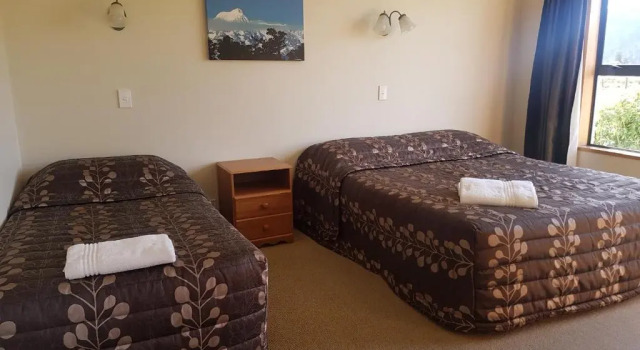 Апартаменты с 2 комнатами с видом на горы Mt Cook View Motel - Fox Glacier