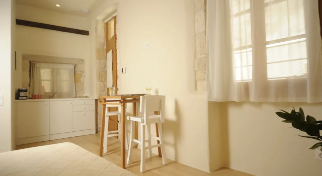 Студия с красивым видом из окна Veranda Rossa Suites