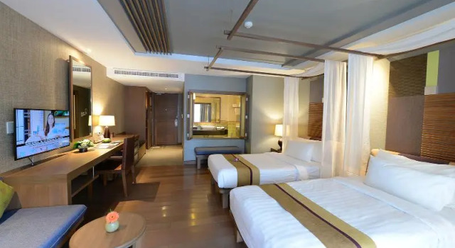 Двухместный номер Deluxe с балконом Rarin Jinda Wellness Spa Resort