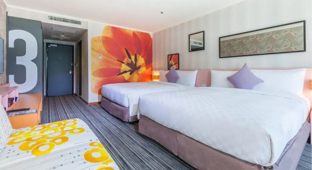 Трёхместный номер Deluxe 凱撒趣淘漫旅-台南 HOTEL CHAM CHAM Tainan