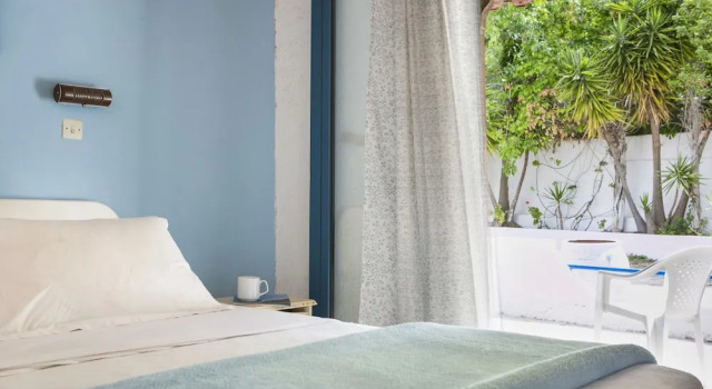 Апартаменты c 1 комнатой с балконом и с видом на море Metaxatos Apartments