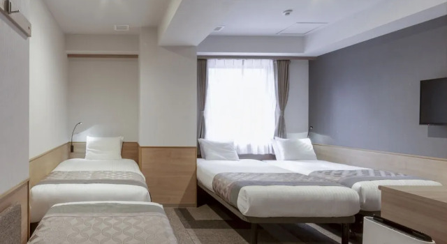 Четырёхместный номер The Bridge Hotel Shinsaibashi