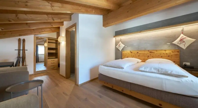 Habitación doble Superior Aparthotel Grischuna
