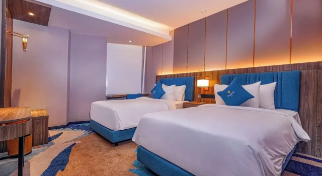 Двухместный семейный номер Standard FUGO Hotel Samarinda (Bigmall)