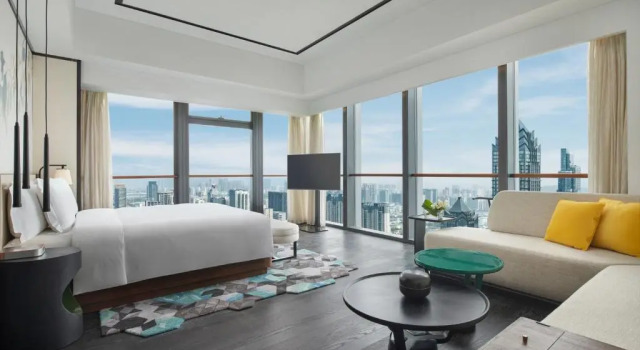 Двухместный люкс Hotel Indigo Suzhou Grand Canal by IHG