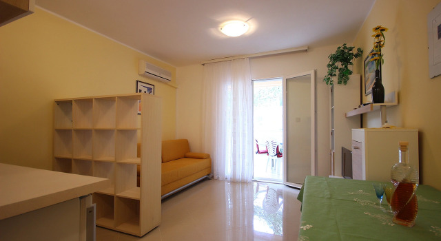 Apartment Dino - apartments with hot tub: A3 Novalja, Island Pag