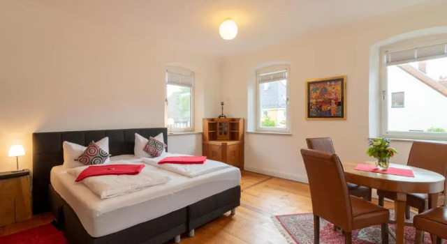 Апартаменты Цокольный этаж Exklusive Ferienwohnung Geisfeld