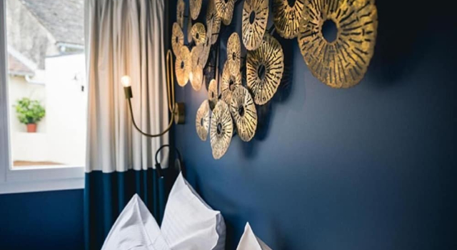 Двухместный номер Deluxe с видом на внутренний двор Hotel SaintChristophe Houdan