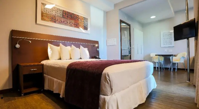 Двухместный номер Deluxe с балконом San Diego Suites Ipatinga