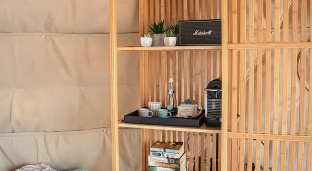 Тент с балконом Pura Eco Retreat Jubail Island Abu Dhabi