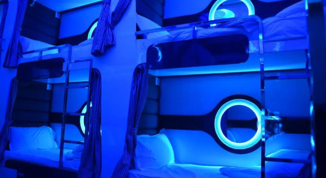 Кровать в общем номере (женский номер) Ocean Dormitory