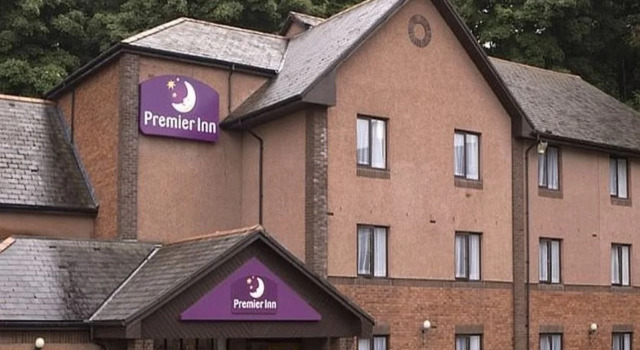 Отель Premier Inn Inverness Centre Millburn Rd