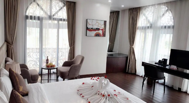 Семейный номер Standard с видом на море Diamond Luxury Hotel