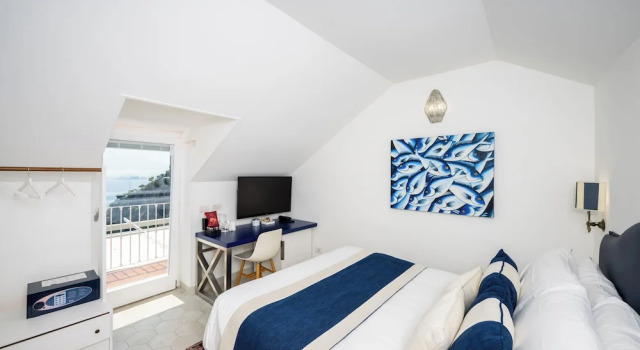 Двухместный номер Classic c 1 комнатой с видом на море Hotel Villa Gabrisa