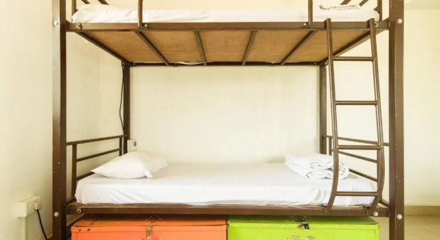 Bed in slaapzaal Tranquilo Arambol