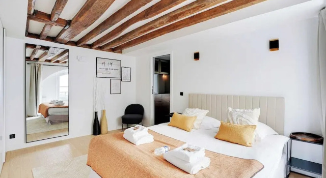 Cosy Apartment - 1br/4p - Les Halles, Забронировать Апартаменты/квартира Париж Иль-де-Франс, рядом с Станция метро Rambuteau