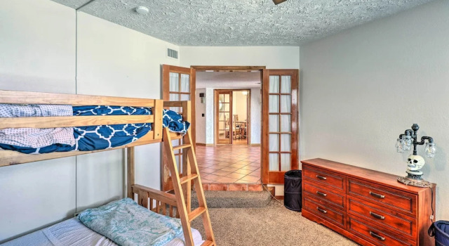 Patio & Panoramic Views: Hillside Lake Havasu Home