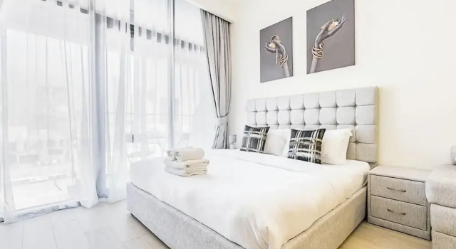 Студия Deluxe Relaxing Studio Retreat in Vibrant Meydan City,