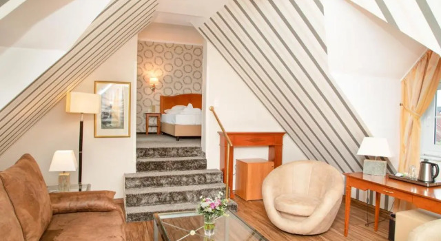 Люкс с видом на реку Apart Hotel Haveltreff