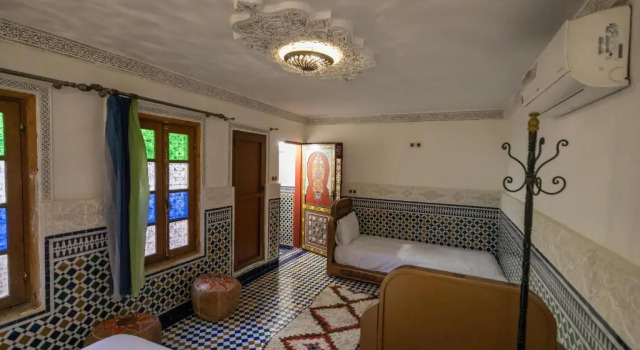 Четырёхместный номер Standard с балконом Riad Eloria Fes